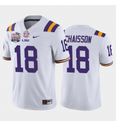 LSU Tiger K'Lavon Chaisson White Home Men'S Jersey LSU Tiger K'Lavon Chaisson White Home Men'S Jersey