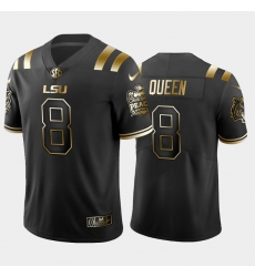 LSU Tiger Patrick Queen Black Golden Edition Men'S Jersey LSU Tiger Patrick Queen Black Golden Edition Men'S Jersey