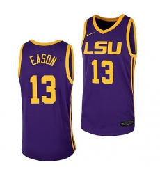 LSU Tiger Tari Eason Purple College Basketball 2021 Transfer Jersey LSU Tiger Tari Eason Purple College Basketball 2021 Transfer Jersey