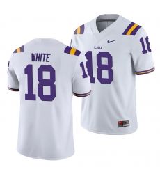 LSU Tiger Tre'Davious White White College Football Men'S Jersey LSU Tiger Tre'Davious White White College Football Men'S Jersey