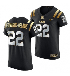 Lsu Tigers Clyde Edwards Helaire Golden Edition Elite Nfl Black Jersey Lsu Tigers Clyde Edwards Helaire Golden Edition Elite Nfl Black Jersey