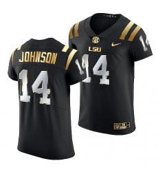 Lsu Tigers Max Johnson 2021 22 Golden Edition Elite Football Black Jersey Lsu Tigers Max Johnson 2021 22 Golden Edition Elite Football Black Jersey