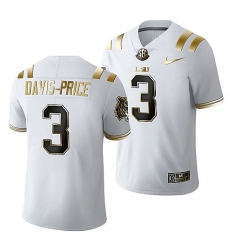 Lsu Tigers Tyrion Davis Price 2021 22 Golden Edition Limited Football White Jersey Lsu Tigers Tyrion Davis Price 2021 22 Golden Edition Limited Football White Jersey