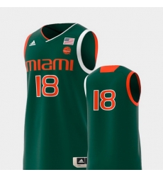 Men Miami Hurricanes Green Basketball Swingman Adidas Replica Jersey Men Miami Hurricanes Green Basketball Swingman Adidas Replica Jersey