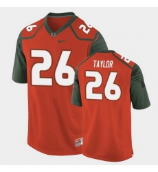 Men Miami Hurricanes Sean Taylor Replica Orange College Football Jersey Men Miami Hurricanes Sean Taylor Replica Orange College Football Jersey