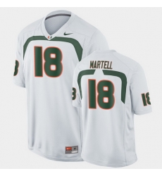 Men Miami Hurricanes Tate Martell Game White College Football Jersey Men Miami Hurricanes Tate Martell Game White College Football Jersey