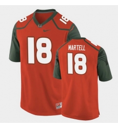 Men Miami Hurricanes Tate Martell Replica Orange College Football Jersey Men Miami Hurricanes Tate Martell Replica Orange College Football Jersey