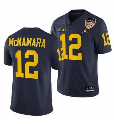 Michigan Wolverines Cade Mcnamara Navy 2021 Orange Bowl College Football Playoff Jersey Michigan Wolverines Cade Mcnamara Navy 2021 Orange Bowl College Football Playoff Jersey