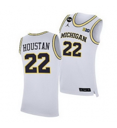 Michigan Wolverines Caleb Houstan Home 2021 Jersey Michigan Wolverines Caleb Houstan Home 2021 Jersey