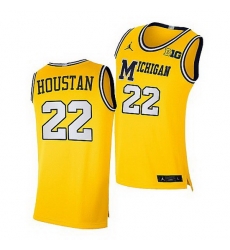 Michigan Wolverines Caleb Houstan Replica 2021 Jersey Michigan Wolverines Caleb Houstan Replica 2021 Jersey