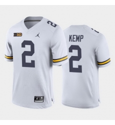 Michigan Wolverines Carlo Kemp White Away Men'S Jersey Michigan Wolverines Carlo Kemp White Away Men'S Jersey