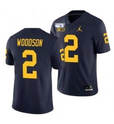Michigan Wolverines Charles Woodson Navy College Football Men'S Jersey Michigan Wolverines Charles Woodson Navy College Football Men'S Jersey
