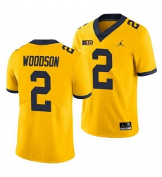 Michigan Wolverines Charles Woodson Yellow Game Men'S Jersey Michigan Wolverines Charles Woodson Yellow Game Men'S Jersey