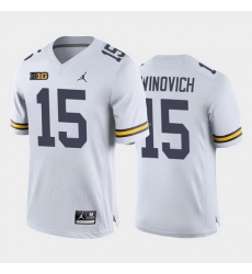 Michigan Wolverines Chase Winovich White Away Men'S Jersey Michigan Wolverines Chase Winovich White Away Men'S Jersey