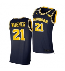 Michigan Wolverines Franz Wagner 2021 Big Ten Regular Season Champions Blm Navy Jersey Michigan Wolverines Franz Wagner 2021 Big Ten Regular Season Champions Blm Navy Jersey
