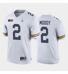 Michigan Wolverines Jake Moody White Away Men'S Jersey Michigan Wolverines Jake Moody White Away Men'S Jersey