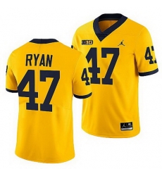Michigan Wolverines Jake Ryan Maize Nfl Alumni Men Jersey Michigan Wolverines Jake Ryan Maize Nfl Alumni Men Jersey