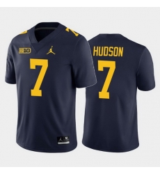 Michigan Wolverines Khaleke Hudson Navy Home Men'S Jersey Michigan Wolverines Khaleke Hudson Navy Home Men'S Jersey