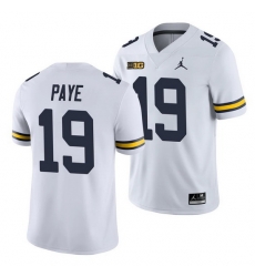 Michigan Wolverines Kwity Paye White Game Men'S Jersey Michigan Wolverines Kwity Paye White Game Men'S Jersey