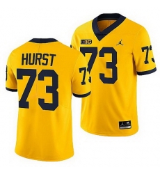 Michigan Wolverines Maurice Hurst Maize Nfl Alumni Men Jersey Michigan Wolverines Maurice Hurst Maize Nfl Alumni Men Jersey