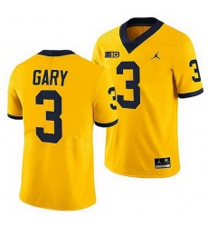 Michigan Wolverines Rashan Gary Maize Nfl Alumni Men Jersey Michigan Wolverines Rashan Gary Maize Nfl Alumni Men Jersey