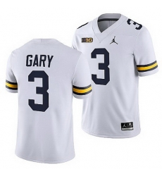 Michigan Wolverines Rashan Gary White Nfl Alumni Men Jersey Michigan Wolverines Rashan Gary White Nfl Alumni Men Jersey