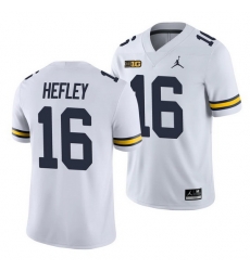 Michigan Wolverines Ren Hefley White College Football Men'S Jersey Michigan Wolverines Ren Hefley White College Football Men'S Jersey