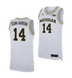 Michigan Wolverines Rico Ozuna Harrison White Replica Jersey Michigan Wolverines Rico Ozuna Harrison White Replica Jersey