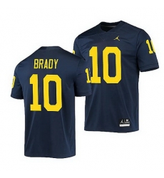 Michigan Wolverines Tom Brady Navy Game Men'S Jersey Michigan Wolverines Tom Brady Navy Game Men'S Jersey