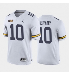 Michigan Wolverines Tom Brady White Away Men'S Jersey Michigan Wolverines Tom Brady White Away Men'S Jersey