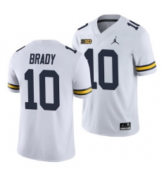 Michigan Wolverines Tom Brady White College Football Men'S Jersey Michigan Wolverines Tom Brady White College Football Men'S Jersey