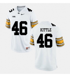 George Kittle White Iowa Hawkeyes Alumni Football Game Jersey George Kittle White Iowa Hawkeyes Alumni Football Game Jersey