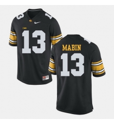 Greg Mabin Black Iowa Hawkeyes Alumni Football Game Jersey Greg Mabin Black Iowa Hawkeyes Alumni Football Game Jersey