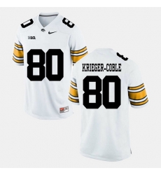 Henry Krieger Coble White Iowa Hawkeyes Alumni Football Game Jersey Henry Krieger Coble White Iowa Hawkeyes Alumni Football Game Jersey