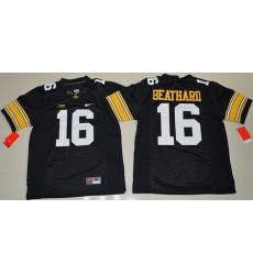 Iowa Hawkeyes 16 C J Beathard Black College Football Jersey Iowa Hawkeyes 16 C J Beathard Black College Football Jersey