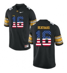 Iowa Hawkeyes 16 C J Beathard Black USA Flag College Football Limited Jersey Iowa Hawkeyes 16 C J Beathard Black USA Flag College Football Limited Jersey
