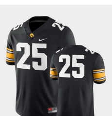 Men Iowa Hawkeyes 25 Black College Football 2018 Game Jersey Men Iowa Hawkeyes 25 Black College Football 2018 Game Jersey