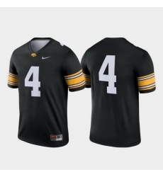 Men Iowa Hawkeyes 4 Black Legend Football Jersey Men Iowa Hawkeyes 4 Black Legend Football Jersey