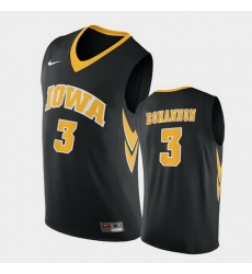 Men Iowa Hawkeyes Jordan Bohannon Replica Black College Basketball Jersey Men Iowa Hawkeyes Jordan Bohannon Replica Black College Basketball Jersey