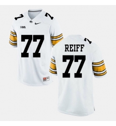 Men Riley Reiff White Iowa Hawkeyes Alumni Football Game Jersey Men Riley Reiff White Iowa Hawkeyes Alumni Football Game Jersey