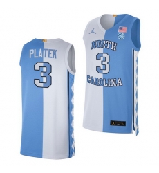 North Carolina Tar Heels Andrew Platek 2021 Blue White Split Edition Special Jersey North Carolina Tar Heels Andrew Platek 2021 Blue White Split Edition Special Jersey