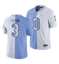 North Carolina Tar Heels Antoine Green College Football White Blue Split Edition Game Jersey North Carolina Tar Heels Antoine Green College Football White Blue Split Edition Game Jersey