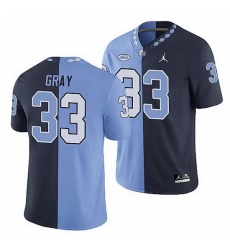 North Carolina Tar Heels Cedric Gray College Football Navy Blue Split Edition Game Jersey North Carolina Tar Heels Cedric Gray College Football Navy Blue Split Edition Game Jersey