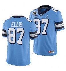 North Carolina Tar Heels Greg Ellis Blue College Football Alumni Jersey North Carolina Tar Heels Greg Ellis Blue College Football Alumni Jersey