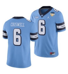 North Carolina Tar Heels Jacolby Criswell Carolina Blue 2021 Orange Bowl Game Jersey North Carolina Tar Heels Jacolby Criswell Carolina Blue 2021 Orange Bowl Game Jersey