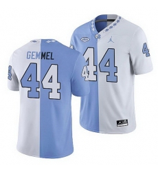 North Carolina Tar Heels Jeremiah Gemmel College Football White Blue Split Edition Game Jersey North Carolina Tar Heels Jeremiah Gemmel College Football White Blue Split Edition Game Jersey
