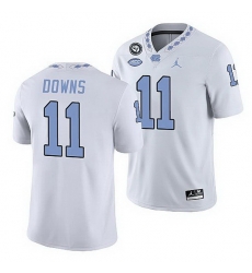 North Carolina Tar Heels Josh Downs White Game Football Replica Jersey North Carolina Tar Heels Josh Downs White Game Football Replica Jersey