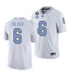 North Carolina Tar Heels Keeshawn Silver White Game Football Replica Jersey North Carolina Tar Heels Keeshawn Silver White Game Football Replica Jersey