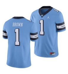 North Carolina Tar Heels Khafre Brown Carolina Blue College Football Men'S Jersey North Carolina Tar Heels Khafre Brown Carolina Blue College Football Men'S Jersey