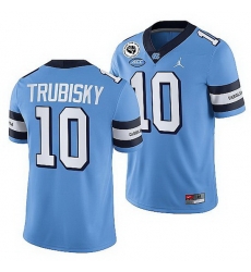 North Carolina Tar Heels Mitchell Trubisky Blue College Football Alumni Jersey North Carolina Tar Heels Mitchell Trubisky Blue College Football Alumni Jersey